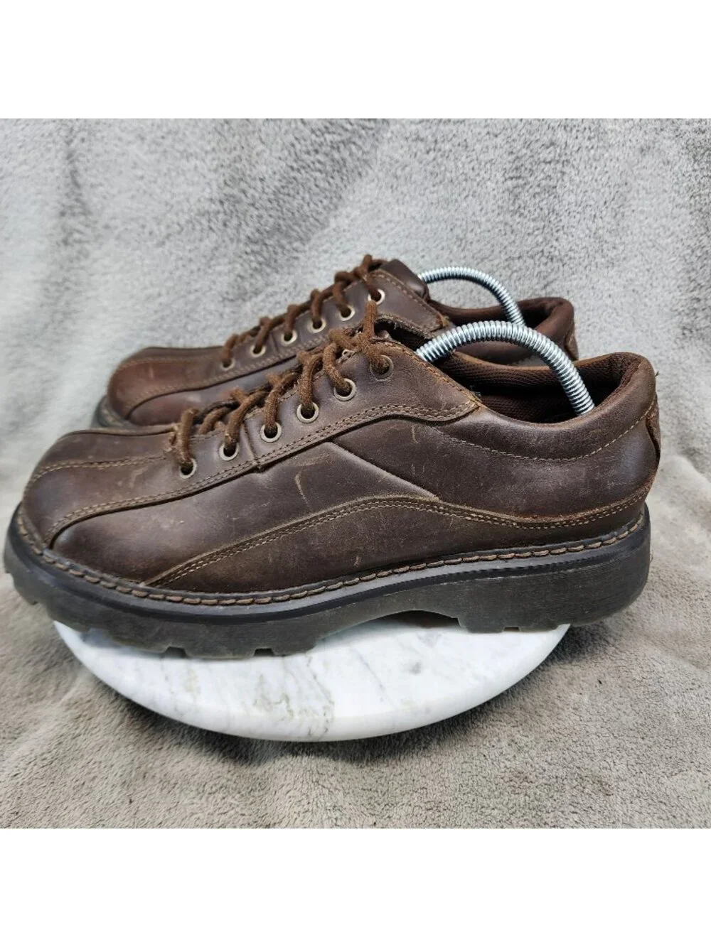 Urban Pipeline Shoes Mens Size 11 Brown Leather Derby *Read*